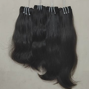 Extensions de tissage de cheveux indiens Remy vierges de luxe, super double drawn, cuticules alignées, Deep Wave, les plus vendues 2025 - Product Image 1