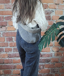 Sac bandoulière classique en toile imperméable de haute qualité avec fermeture éclair, sac de poitrine décontracté pour voyage, fournisseur en gros LCSB-0024 - Product Image 3