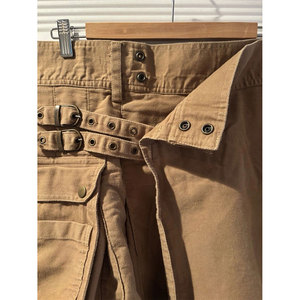 Kilt Utilitario Color Caqui para Mujer, Estilo Escocés, Talla Personalizada, Resistente, Mini, Superventas 2026 - Product Image 5