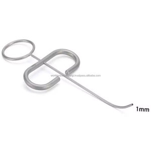 เครื่องมือทันตกรรมแบบแมนนวลตามหลักสรีรศาสตร์ ทำจากสแตนเลส ใช้สำหรับใส่ MTA  พร้อมที่เก็บผงกระดูก ที่ขูด และเข็มฉีดยาสำหรับปลูกถ่ายรากฟันเทียม - Product Image 3
