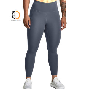 Leggings de sport taille haute élastiques respirants tie-dye avec effet froncé pour la gym, vente en gros - Product Image 1