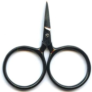 Mini ciseaux à broder mignons en forme de fleur, en acier inoxydable, pour droitiers, à 30 dents, pour la coupe des cheveux, pour les amateurs de bricolage - Product Image 2