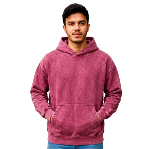 Fabricant de sweats à capuche oversize pour hommes, streetwear personnalisé, sweat-shirt en molleton, vente en gros, vêtements à marque privée, fournisseur de vêtements OEM - Product Image 5