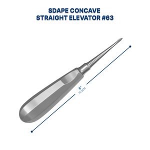 Elevador de Raíces Dentales al por Mayor de Acero Inoxidable, Instrumentos Dentales Autoclavables, Herramienta Quirúrgica, Aprobado por CE - Product Image 2