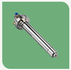 หัวฉีดสเปรย์อัลตราโซนิก 60 กิโลเฮิร์ตซ์เครื่องฉีดน้ำแบบแม่นยำ SS316 หัวฉีดเคลือบอุตสาหกรรมไฟฉายสเปรย์แบบแบนทรงกรวย W060T15 - Product Image 1