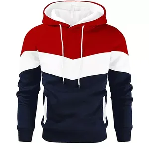Sweat-shirts à capuche unisexes de haute qualité, sweat-shirts pour hommes, logo imprimé personnalisé, style streetwear, 100% coton molletonné - Product Image 1