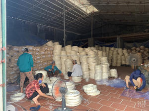 Ratán redondo Tamaño del núcleo 2,0mm, 2,5mm, 3,0mm Muebles blanqueados Artesanía Material de ratán Hecho en Vietnam (Mr.Huy + 84916930070) - Product Image 4