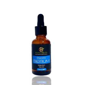 Sérum Glycolique AHA pour le visage, texture lisse, personnalisation de la marque et emballage cosmétique haut de gamme. - Product Image 3