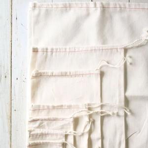 Sac à cordon unisexe Oaptimo 100 % coton biologique résistant à l'eau, écologique, 8 oz, sac à main à double cordon, sac à poussière, pour chaussures et plus encore - Product Image 1