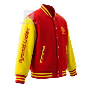 Custom National Sorority of Phi Delta kapa Racing <b>jacket</b> embroidered logo letterman Style for female <b>with</b> polyester <b>lining</b> - Product Image 2