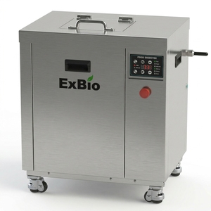 Sistema de tratamiento de residuos de cocina de 25 kg con bajo nivel de olor, ecológico, diseñado para cocinas comerciales grandes, operación ecológica de cocinas. - Product Image 4