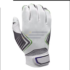 Gants de frappe en cuir personnalisés de haute qualité blancs, rouges et bleu marine avec fermeture auto-agrippante rembourrée, unisexe adulte, vente en gros - Product Image 3
