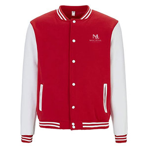 Chaqueta de invierno estilo varsity para hombre de calidad premium, hecha con tela duradera, textura suave y un look moderno, ideal para ropa urbana. - Product Image 1