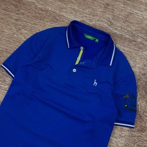 Chemises pour hommes à manches courtes en coton 100% tricoté avec impression numérique, style vintage, respirantes, pour le golf, grandes tailles, coupe ample - Product Image 3