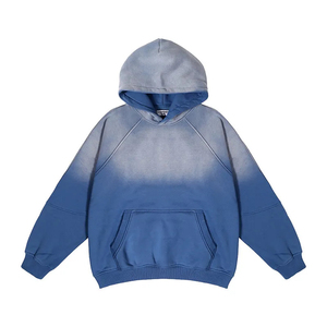 เสื้อฮู้ดดี้ลำลองเนื้อนุ่มระบายอากาศดี ซักแบบ Acid Wash ผลิตโดย OEM ผ้าฝ้าย 100% ทรงโอเวอร์ไซส์ สไตล์สตรีทแวร์ สตรีทสไตล์  ขั้นต่ำในการสั่งซื้อน้อย ราคาขายส่ง - Product Image 3