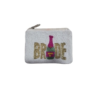 Traditional Beaded <b>Coin</b> <b>Purse</b> Boho Gift Pouch Ethnic Festival <b>Purse</b> Handmade Colorful <b>Coin</b> Bag Zipper <b>Coin</b> Bag Mini Wallet Bag - Product Image 1