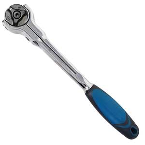 Manivela de trinquete giratoria de 72 dientes con mango de 2K Grip, de acero Cr-V de grado industrial para bricolaje y OEM - Product Image 1