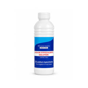 Solution d'hypochlorite de sodium de qualité alimentaire à 3 % Wuhan Industries, 450 ml, pour l'irrigation des canaux radiculaires - Product Image 1