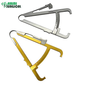 Pince à mesurer la graisse cutanée, jauge d'épaisseur, règle de mesure, instrument chirurgical manuel en acier inoxydable - Product Image 1
