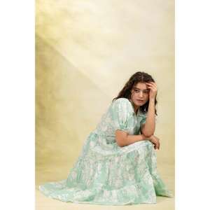 Robe courte à imprimé floral pour femmes, robe d'été bohème, mini-robe décontractée, tenue de plage, tenue de fête tendance - Product Image 4