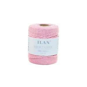 Bobina di Corda in Cotone Ilan 3mm Rosa, Filo da Cucito - Product Image 1
