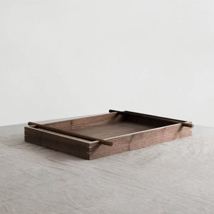 Plateau de service en bois durable, style moderne et antique, taille personnalisée pour cadeaux d'entreprise, cadeaux de mariage, plateau de service - Product Image 4