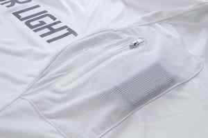 T-shirt personnalisé en fibre optique blanche avec décorations lumineuses pour t-shirt - Product Image 2