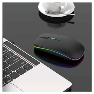 Wireless Slim LED <b>Mouse</b>, Rechargeable & Silent - Product Image 4