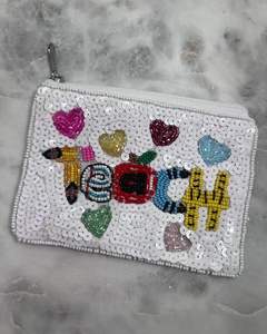 Porte-monnaie artisanal mignon en perles, petit portefeuille pour un usage quotidien au meilleur prix - Product Image 4