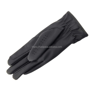 Guantes de cuero para montar a caballo, guantes de carreras ecuestres de invierno, deportes al aire libre para chicas jóvenes, perfectos para montar, guantes de montar - Product Image 3