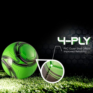 Wholesale Official Size 5 PU Leather Soccer <b>Ball</b> for Training and Match Non-Slip Lightweight BRG Soccer <b>Balls</b> - Product Image 5