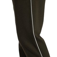 Ensemble de survêtement unisexe bleu marine grande taille style hip-hop, veste zippée avec poches latérales, pantalon à cordon de serrage, coupe ample, idéal pour le printemps, couleur unie