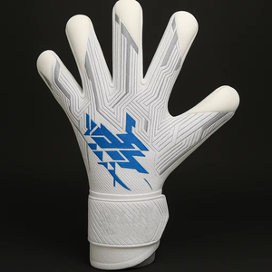 ถุงมือผู้รักษาประตูหนังคุณภาพสูงระดับมืออาชีพ พร้อมอุปกรณ์ป้องกันนิ้วมือ ปรับขนาดได้ ใช้ได้ทั้งชายและหญิง - Product Image 5