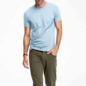 Camiseta de Jersey Extra Grande Informal de Talla Grande, Cómoda, Duradera y de Alta Calidad, para Hombre, 100% Algodón - Product Image 4