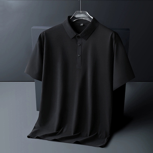 เสื้อโปโลแขนสั้นผู้ชาย สีพื้น ทรงปกติ สไตล์ลำลอง ผ้าป๊อปลินระบายอากาศดี ดีไซน์แบบทอ - Product Image 6