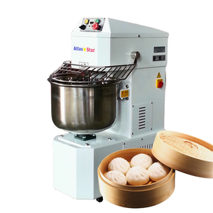 Electric Commercial Kitchen Appliances 6Kg Dry Flour 30L Dough Kneader 2 Speeds Dough Mixer Fixed Bowl Made in Taiwan - Product Image 1