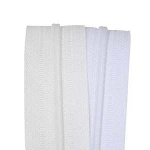 Fermeture éclair en nylon à extrémité fermée personnalisée, fermeture éclair pour jupe anti-poussière, curseur autobloquant pour accessoires de vêtements - Product Image 3