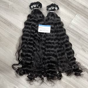 Oferta Especial: Cabello Humano Vietnamita con Punta Plana, Muy Alta Calidad, Personalizado en Todos los Colores, Venta al Por Mayor SDD - Product Image 5