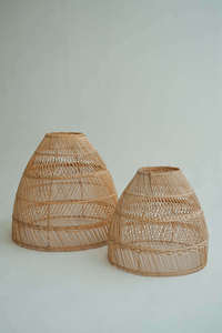 Decorative Rattan Hanging Lampshade Handwoven Pendant Lamp Shade for Restaurant Hotel Home <b>Lighting</b> - Product Image 3