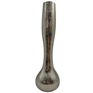 Luxury Aesthetic Coastal Hammered Iron Eco-Friendly Flower <b>Vase</b> Premium Decorative Accent Bulk Export Manufacturer - Product Image 4