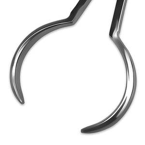 เครื่องมือทันตกรรมคุณภาพสูง คีมหนีบยางกันน้ำลายสำหรับการผ่าตัดทางทันตกรรม  วัสดุสำคัญสำหรับการรักษาทางทันตกรรม - Product Image 3