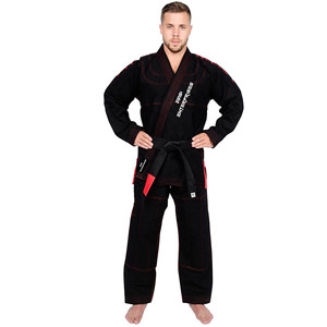 Kimonos de Jiu Jitsu Brasileño BJJ de Algodón 100% de Alta Calidad Personalizados, Trajes de Artes Marciales Unisex para Adultos AASI ENTERPRISES 320g - Product Image 1