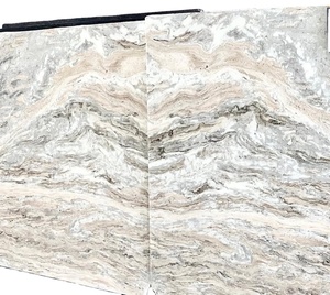 Dalles de marbre brun dolomite fantaisie - Pierre polie haute résistance pour hôtels, villas et comptoirs |   Garantie de 2 ans - Product Image 6