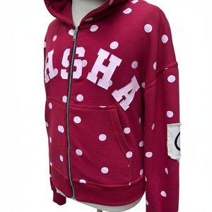 Sweat-shirts à capuche pour hommes, personnalisables avec logo OEM, design hiver, coton lourd 350 GSM, fermeture éclair, broderie intégrale personnalisée, confort optimal. - Product Image 5