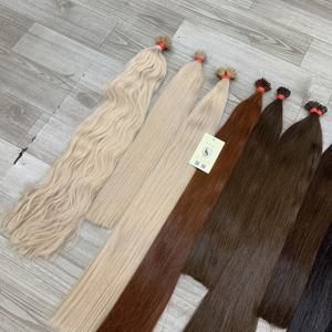 100% Extensions de Cheveux Humains Double Dessiné Vietnamien Droite Nano-pointe Kératine Bond Jet Noir Platine Couleur - Product Image 3