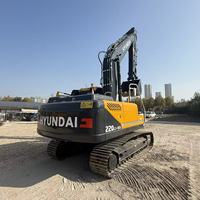 Excavatrice Hyundai 220-9S de 22 tonnes, R220LC-9s, excavatrice Hyundai d'occasion, 220, originale Corée, excavatrice hydraulique sur chenilles pour la construction