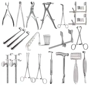 Juego de Instrumentos de Cirugía Torácica de Acero Inoxidable Reutilizable, Kit Quirúrgico de Toracotomía de Emergencia, Herramientas Quirúrgicas de Grado Hospitalario - Product Image 4