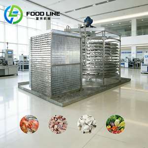 Tunnel de congélation rapide pour poisson, congélateur à tunnel, prix - Product Image 1