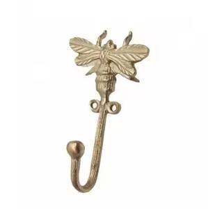 Ganchos de pared metálicos modernos para la entrada, organizador de pared para colgar abrigos, sombreros y bolsos. - Product Image 3