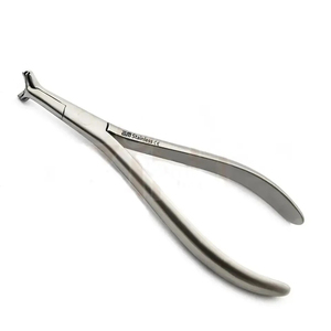 Pinza ortodóntica manual reutilizable de Niti con cabeza de martillo y cierre trasero, sin serración, para puente óseo de acero inoxidable - Product Image 3